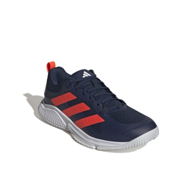 adidas Indoor Court Shoes Court Team Bounce 2.0 dark blue/solar red Men's